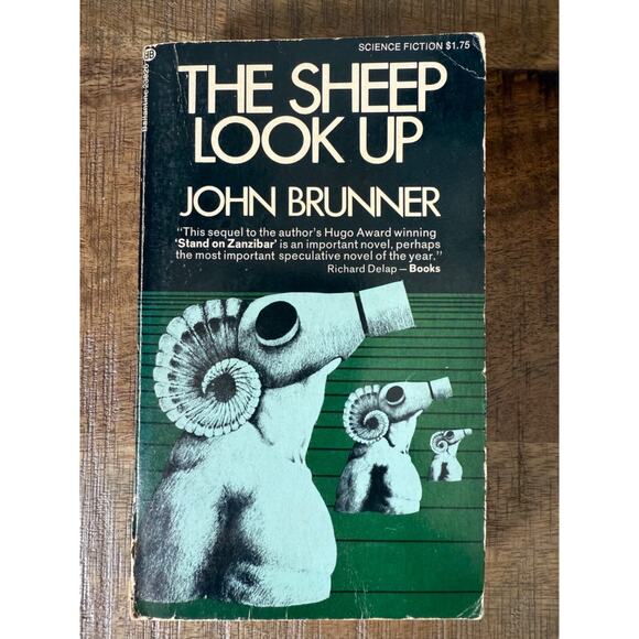The Sheep Look Up by John Brunner Vintage 1974 Paperback Ballantine Books - Picture 1 of 10